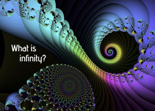 Plus postcard - What is infinity?